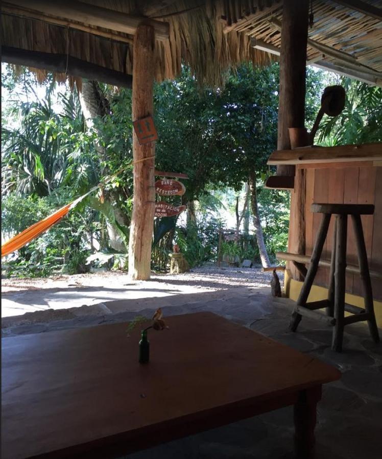 Ecolodge El Sombrero Laguna Yaxha Bagian luar foto