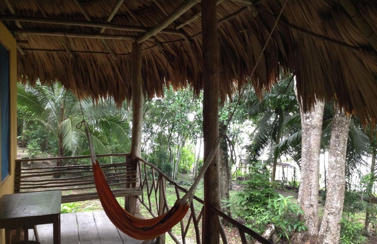Ecolodge El Sombrero Laguna Yaxha Bagian luar foto